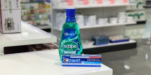 Crest Toothpaste & Mouthwash Only 49¢ Each After Target Gift Card