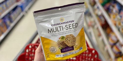 NEW $1/1 Crunchmasters Cracker Coupon = Only 50¢ at Target After Cash Back
