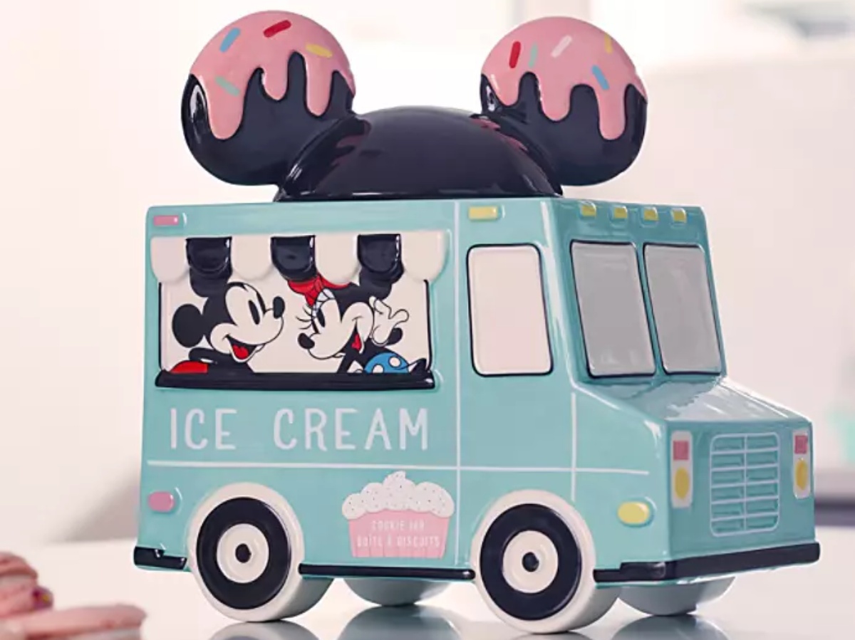 Disney ice cream truck cookie jar