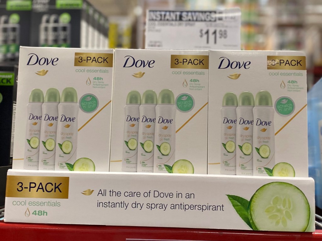 Dove Dry Spray