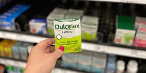 Better Than FREE Dulcolax 25-Count Stool Softener After Cash Back at Target
