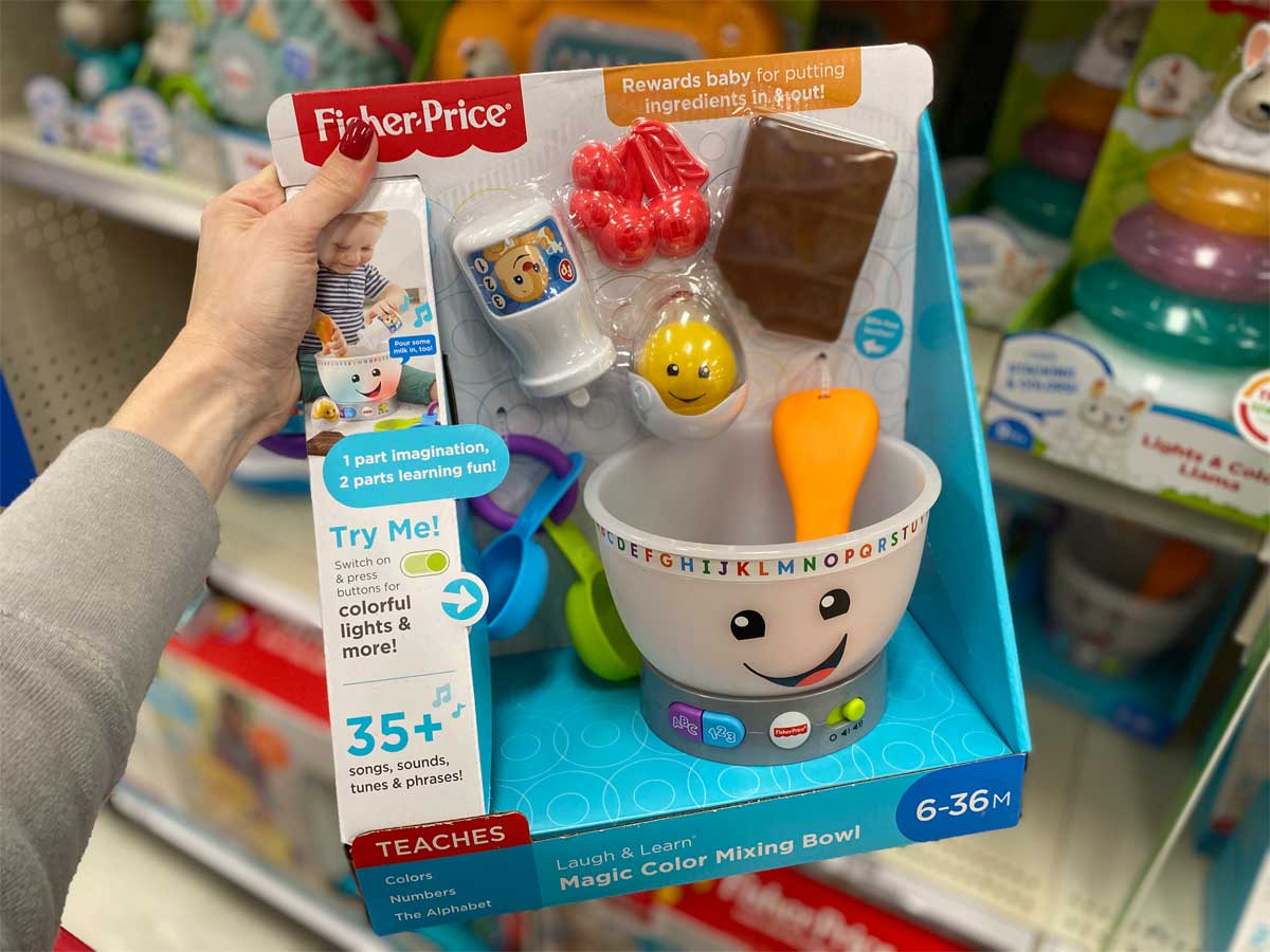 Up to 75% Off Fisher-Price Toys on Kohls.com | Magic Color Mixing Bowl Just $8.74 (Reg. $25)