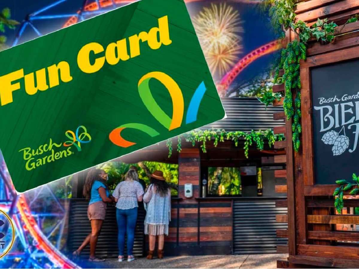 Busch Gardens Tickets Deals FREE Adventure Island Fun Card