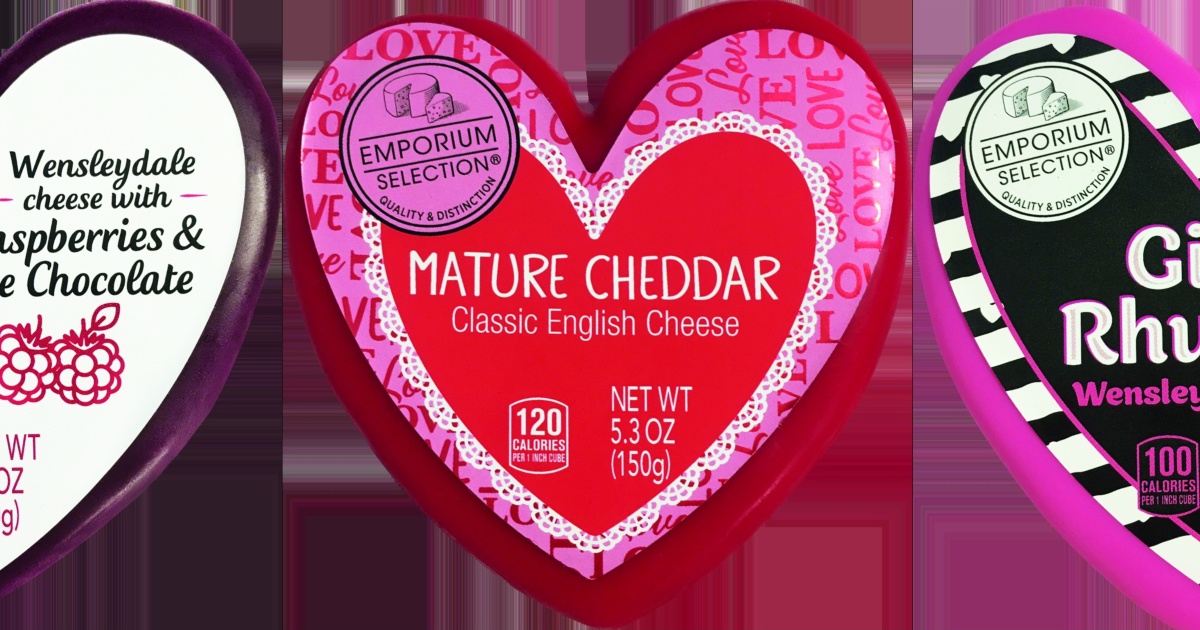 ALDI Is Releasing a HeartShaped Cheese Assortment for Valentine's Day