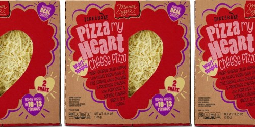 Forget Valentine’s Day Dinner Reservations – This Heart-Shaped Pizza Is Only $5 at ALDI!