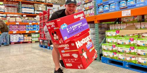Huggies Plus Diapers HUGE Boxes as Low as $30.99 Shipped at Costco