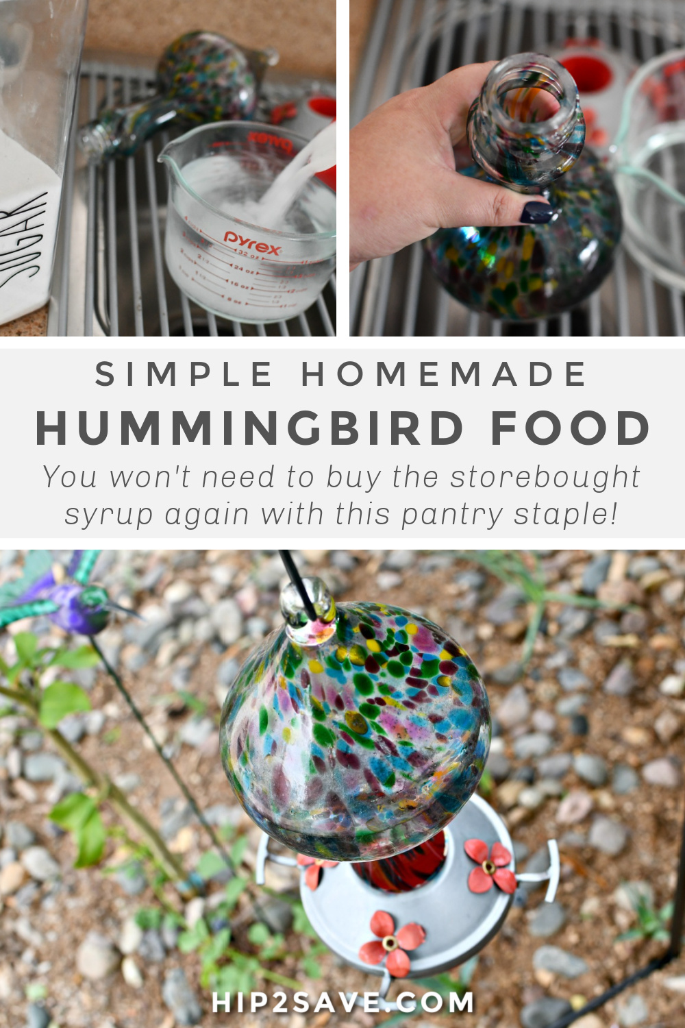 Homemade Hummingbird Food Recipe - It's So Easy To Make! | Hip2Save