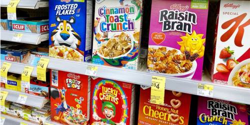 Kellogg’s Cereal as Low as $1.40 Each at Walgreens