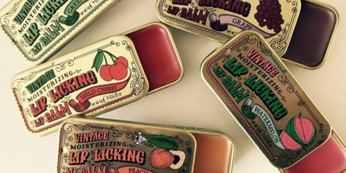 These Lip Licking Lip Balm Tins Are a Sweet Blast From the Past