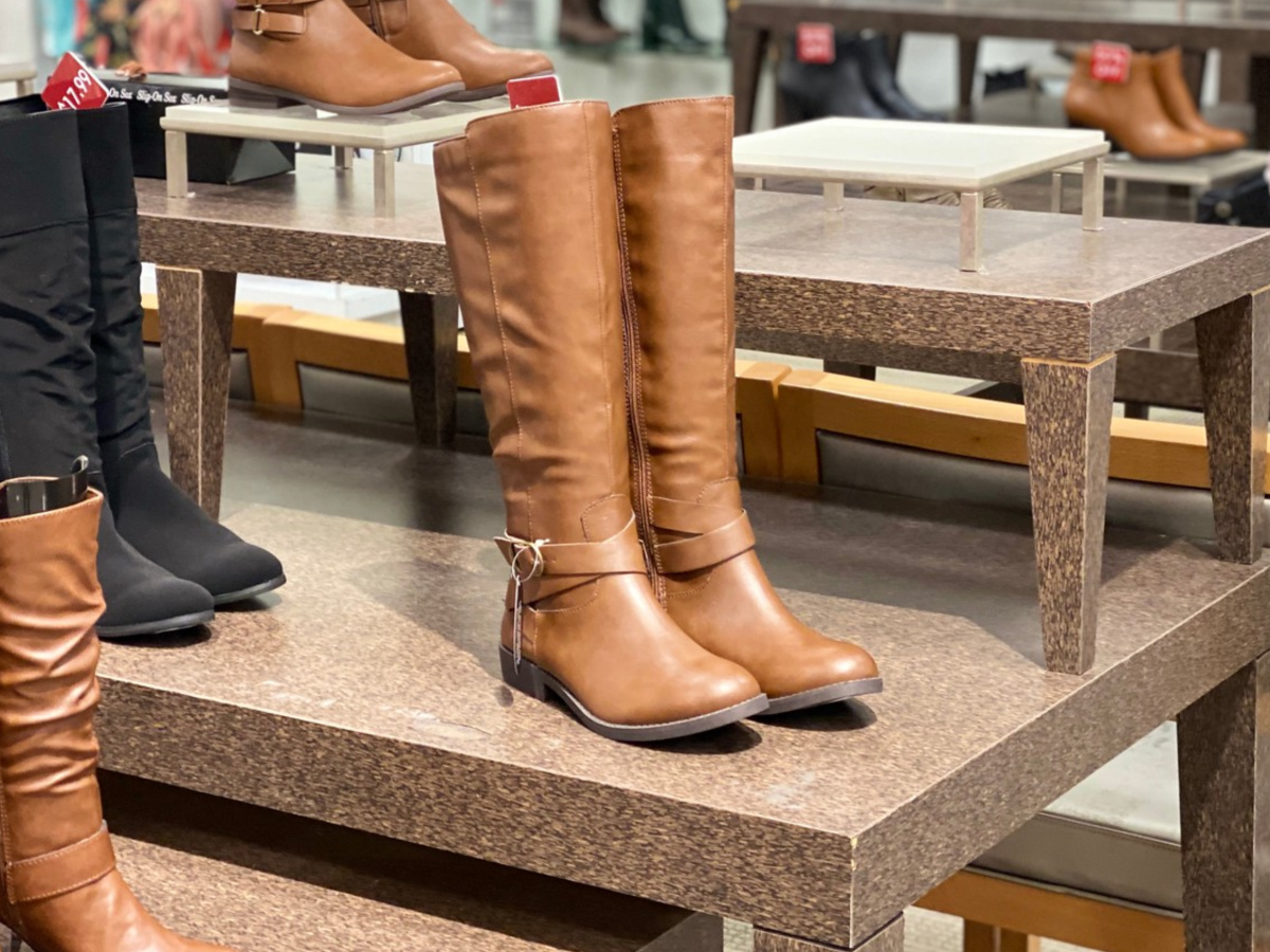macy's boots for ladies