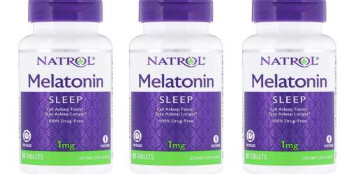 Natrol Melatonin 90-Count Tablets Just $3.64 Shipped on Amazon
