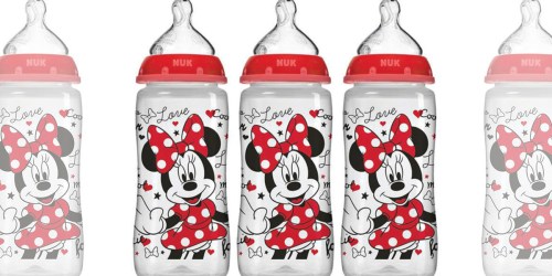 NUK Disney Minnie Mouse Baby Bottles 3-Pack Only $7 at Amazon (Regularly $20)