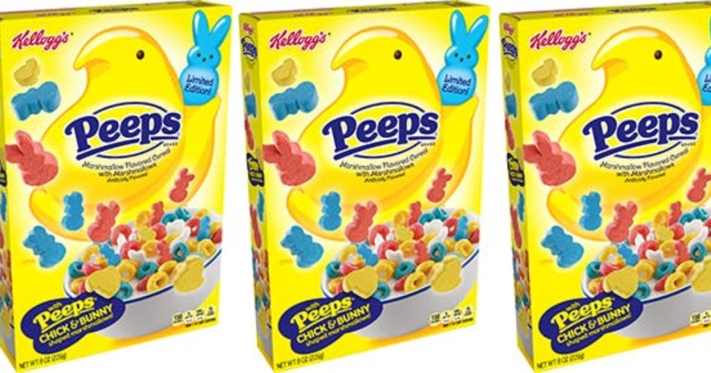 Peeps marshmallow cereal