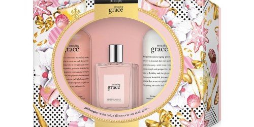 Philosophy Amazing Grace Jumbo Set + 3-Piece Gift Just $39 Shipped at Macy’s (Over $139 Value)