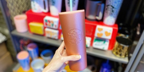 New Starbucks Tumblers & Mugs Available | Valentine’s Day & Spring Designs