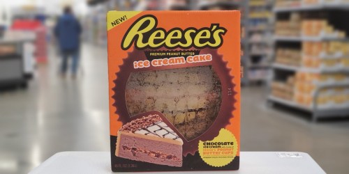 Reese’s Premium Peanut Butter Ice Cream Cake Available at Walmart