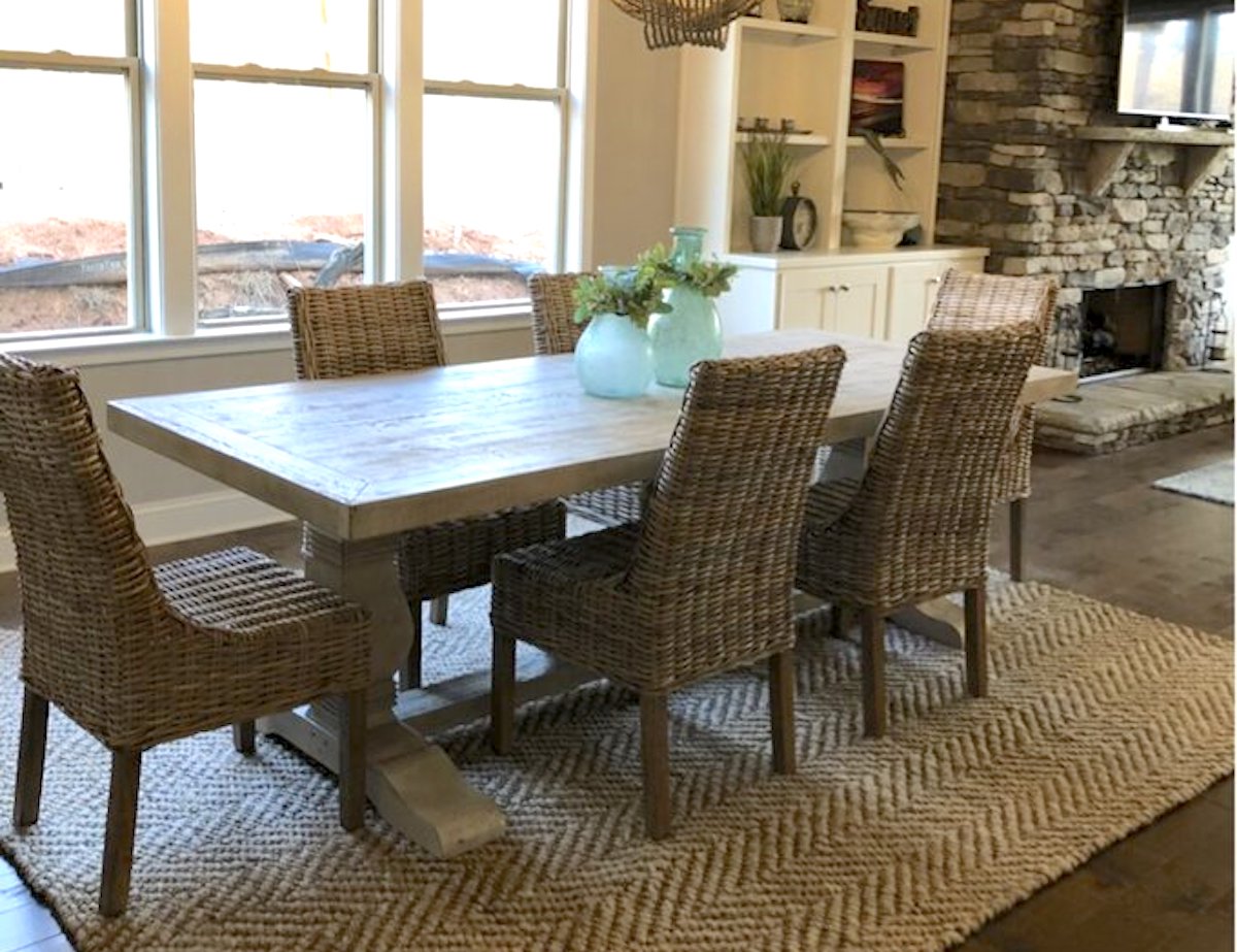 restoration hardware look alike dining table