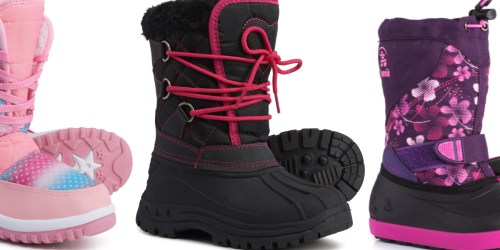 Girls Snow Boots as Low as $10 Shipped at Sierra (Regularly $20+)