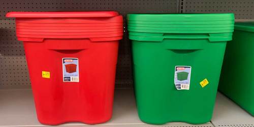 Sterilite Storage Containers as Low as $3 at Walmart | Ornament Boxes, Totes & More
