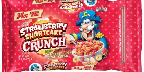 Strawberry Shortcake Cap’n Crunch Is Now Available at Walmart!