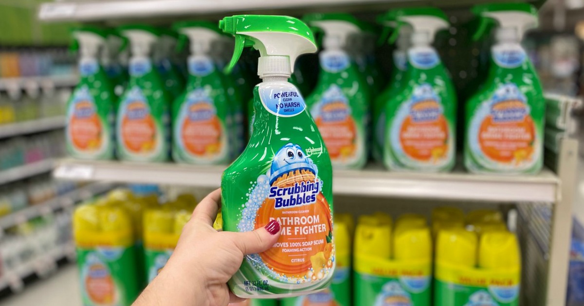 TWO Scrubbing Bubbles Bathroom Sprays Only $5.83 Shipped on Amazon