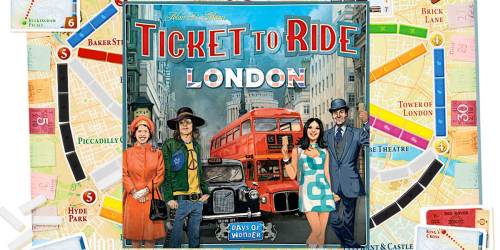 Ticket to Ride London Board Game Only $12.99 on Amazon or Walmart.com (Regularly $25)