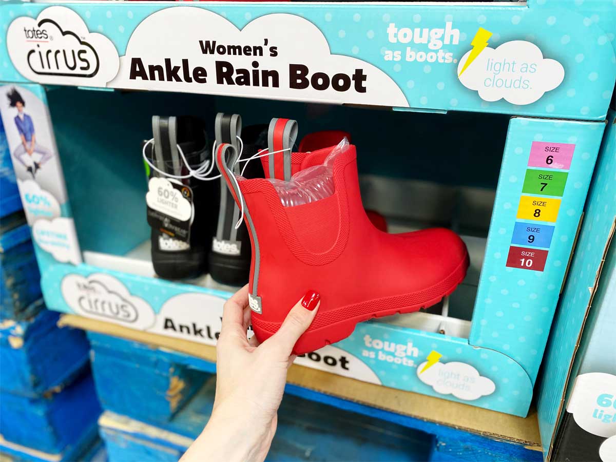 totes womens rain boots