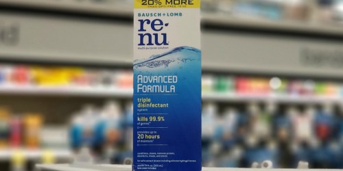Renu Contact Solution 12oz Bottle Only 99¢ at Walgreens