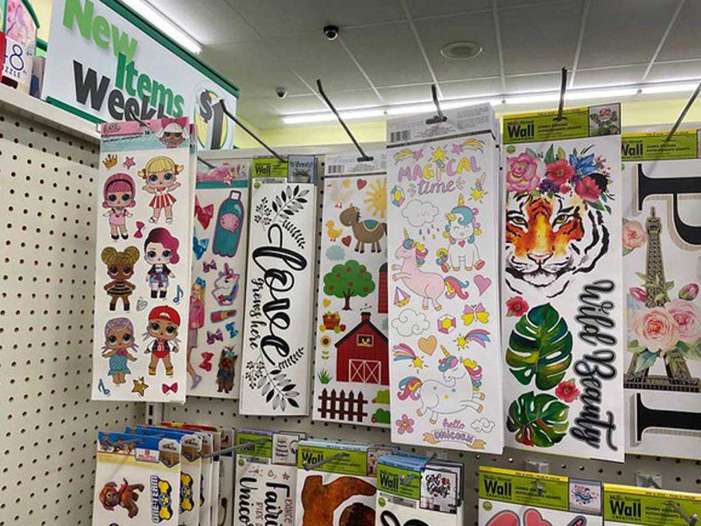 Wall Decals Only 1 at Dollar Tree L.O.L. Surprise!, JoJo Siwa, & More