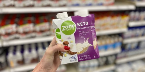 $3.50 Worth of New ZonePerfect Coupons = 45% Off Keto Shakes at Target