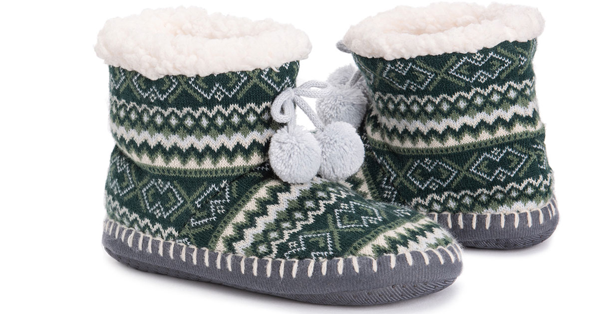 zulily slipper boots