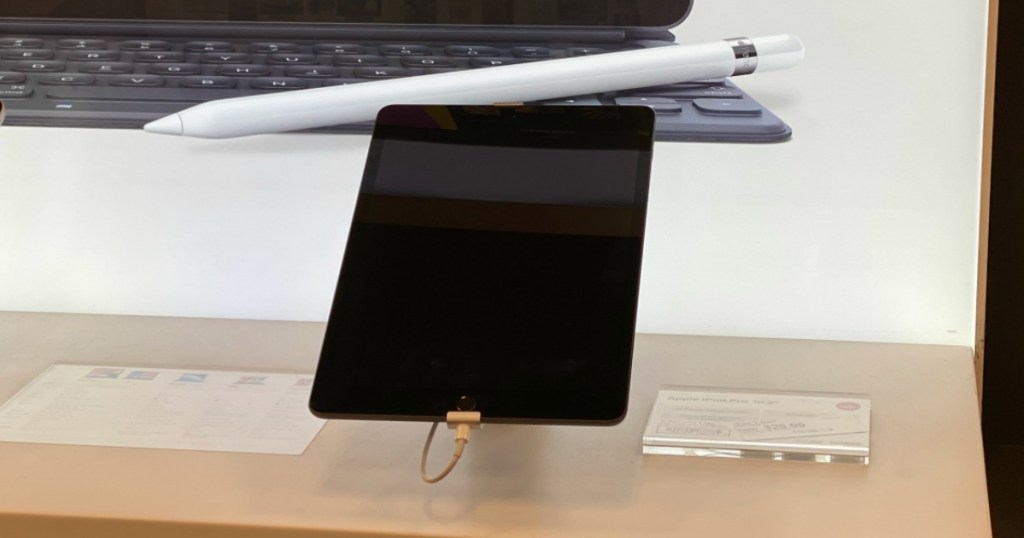 Apple iPad on display at Target