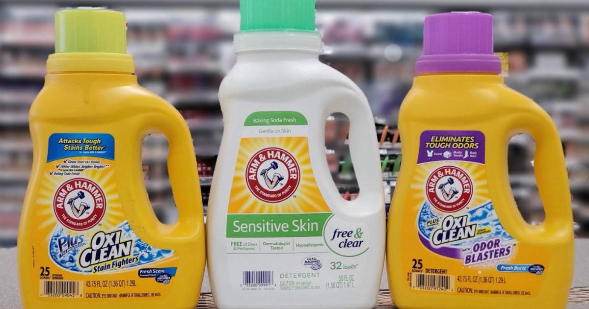 Free Arm Hammer Laundry Detergents, Arm And Hammer Free And Clear