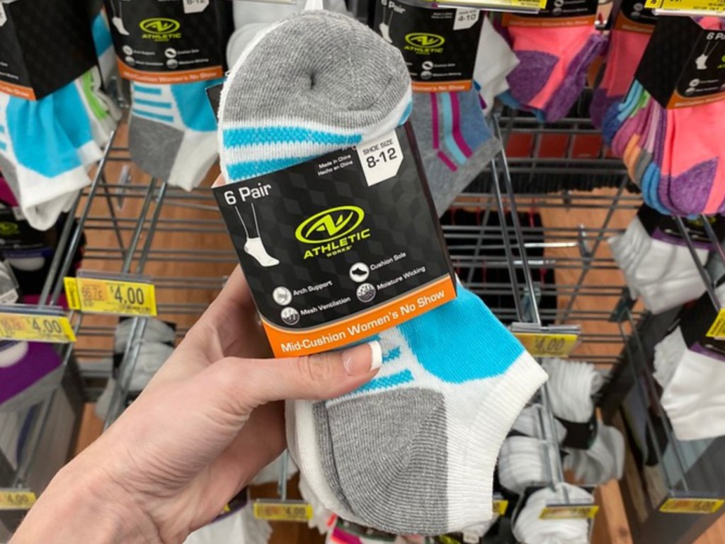 Women's Socks Multi-Packs as Low as $3 at Walmart