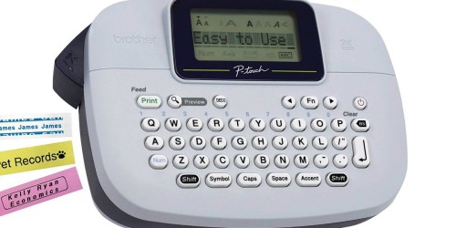 Brother Portable Label Maker Only $9.99 Shipped (Regularly $25)