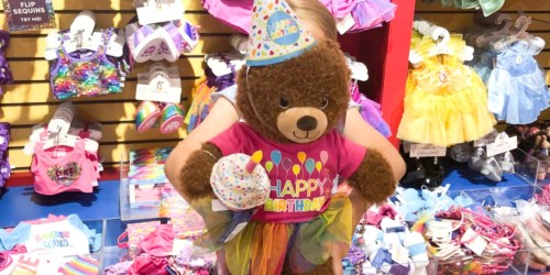 $4 Build-A-Bear Birthday Bear for Leap Year Birthdays (Or Pay Your Age Offer!)