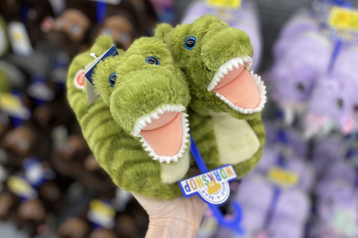 build a bear dinosaur slippers