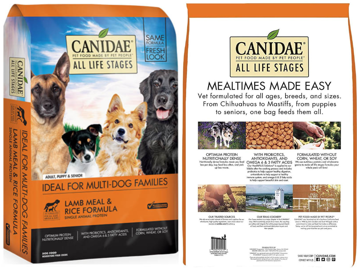 canidae dog food big bag