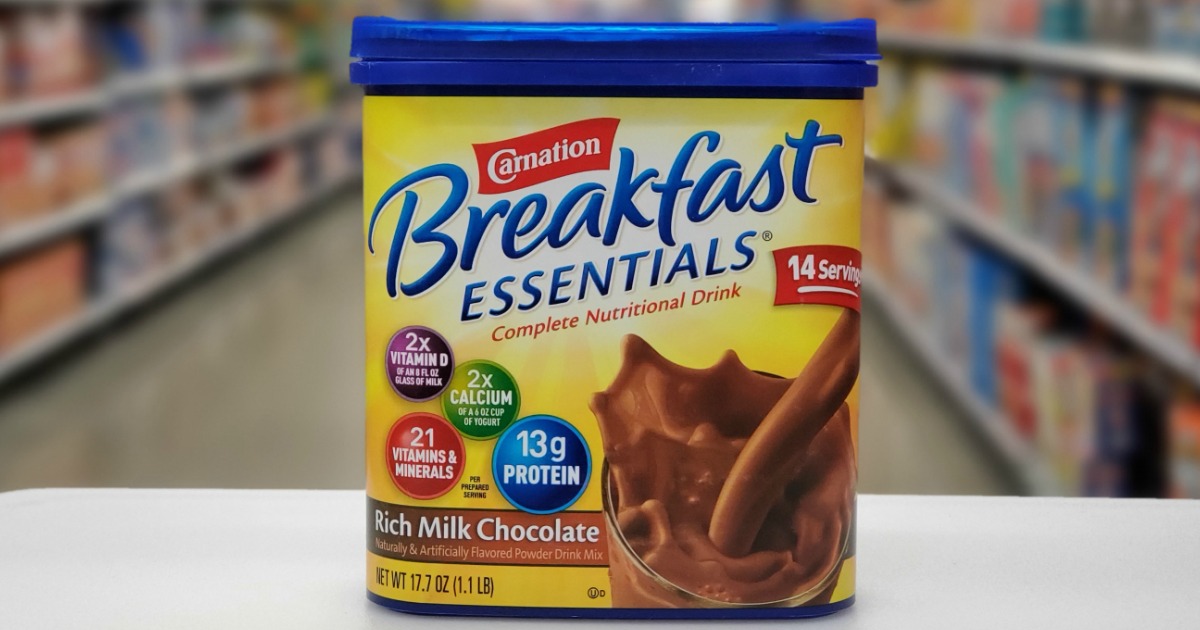 New $1/1 Carnation Breakfast Essentials Coupon