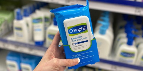 Better Than Free Cetaphil Cleansing Cloths After Cash Back at Target