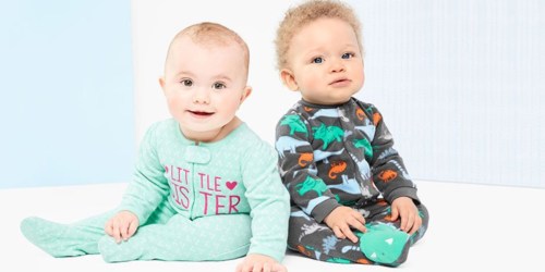 Child of Mine by Carter’s Footed Pajamas 2-Pack Only $7 at Walmart (Regularly $16) | Just $3.50 Each
