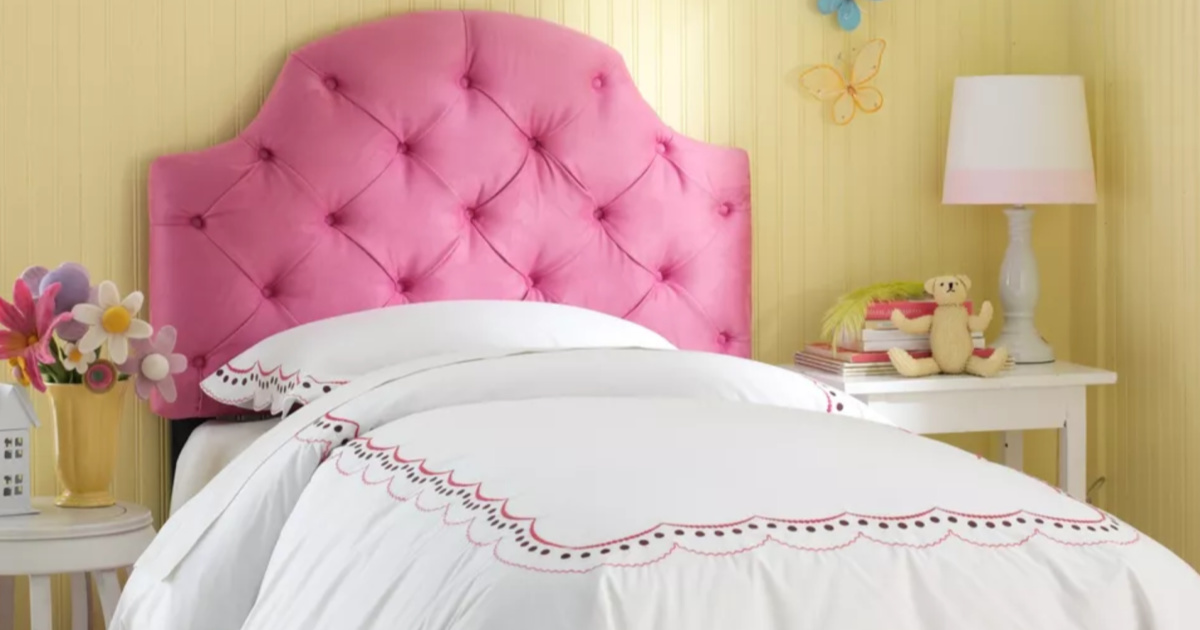 upholstered bed for kids