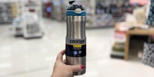 Contigo Stainless Steel Water Bottle as Low as $10.52 (Regularly $20)
