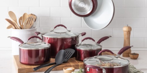 Cooks 12-Piece Ceramic Cookware Set Only $59.49 at JCPenney (Regularly $200)