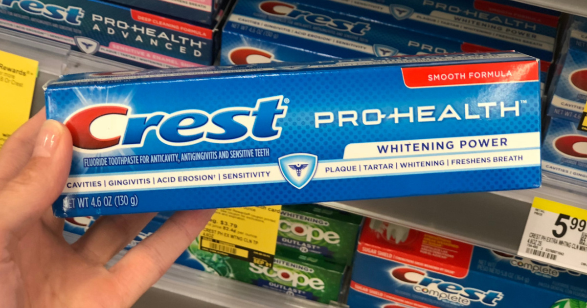 Three FREE Crest Toothpaste & Oral-B Products At Walgreens