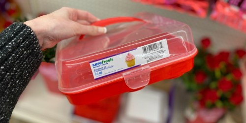 This Cupcake Carrier is Just $1 at Dollar Tree