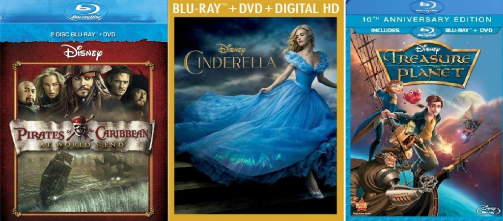 Disney Blu-Ray DVD Movies (2)