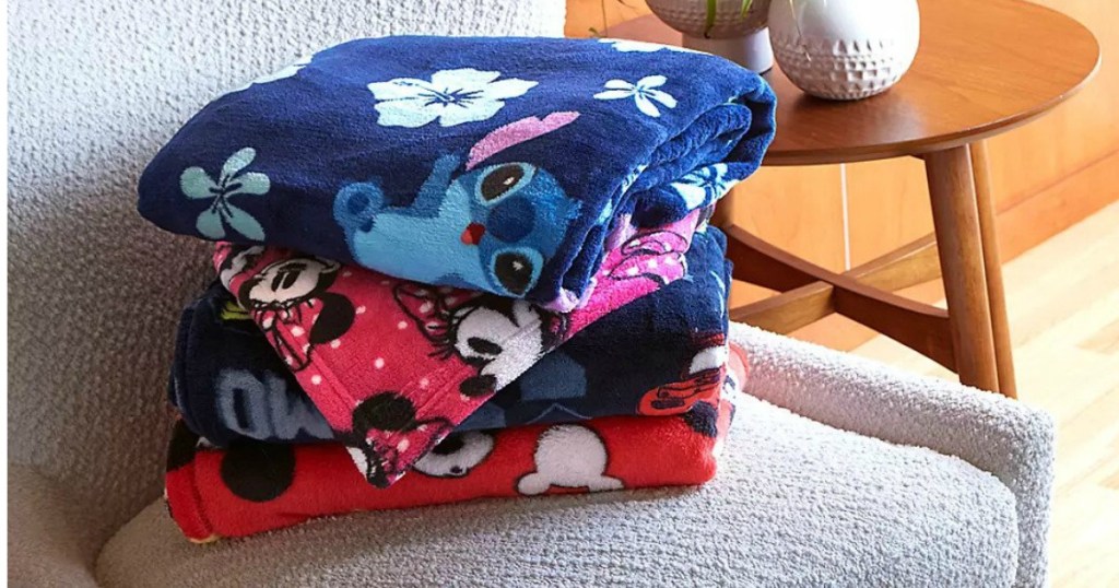 plush blanket disney