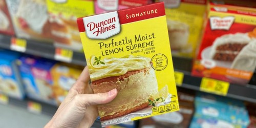 Up to 80% Off Duncan Hines Cake & Brownie Mixes at Walmart