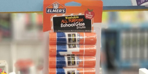 Elmer’s Glue Sticks 30-Count Only $5.82 Shipped on Amazon (Just 19¢ Per Glue Stick)